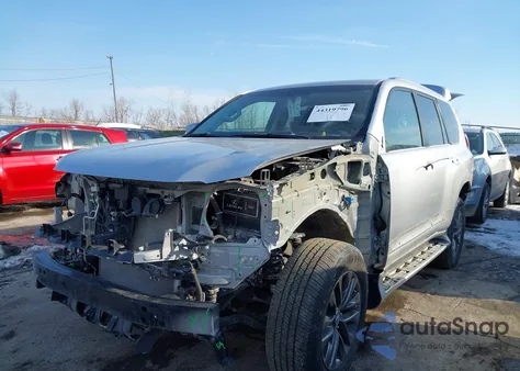 2019 Lexus Gx 460 Premium z USA, uszkodzony, nr VIN JTJBM7FX4K5218066